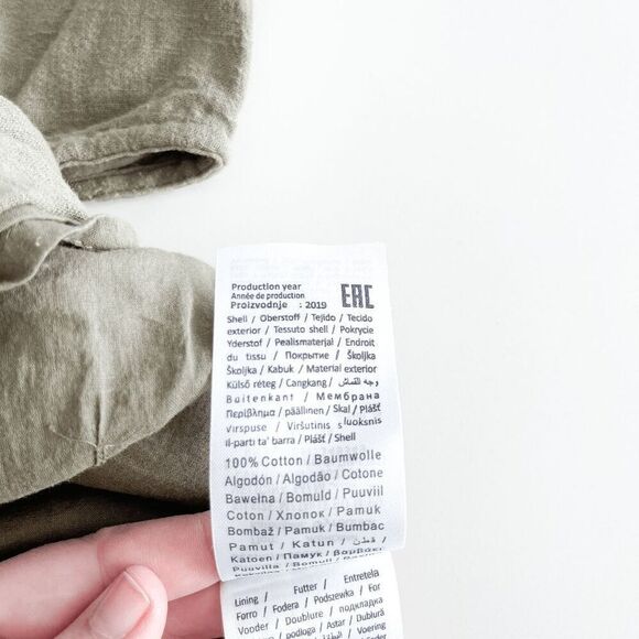 Noisy May Womens Cut-Out Mini Strap Dress Sleeveless Olive Green Size Small - Picture 5 of 8